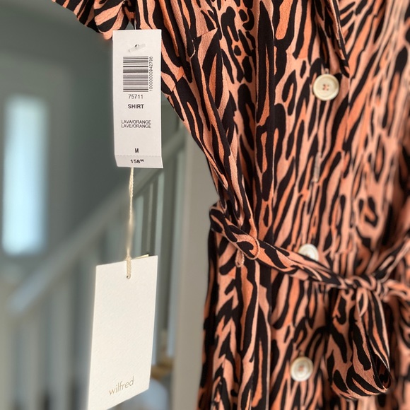 *SOLD* M Aritzia Dress. Colour Lava/Orange. NWT - Picture 6 of 11